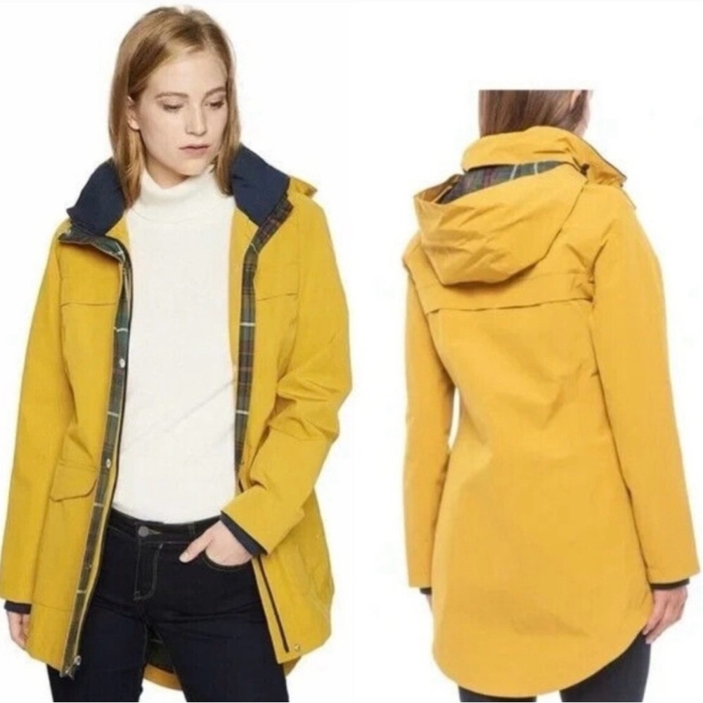 NWOT Pendleton Women's Yellow Hooded Outdoor Jacket - Picture 4 of 9